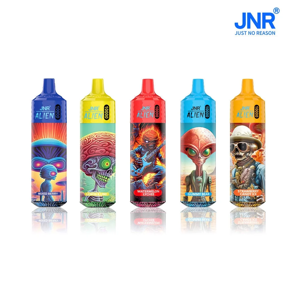 JNR Alien 10K : 10 000 Bouffées · LED RGB · Compact