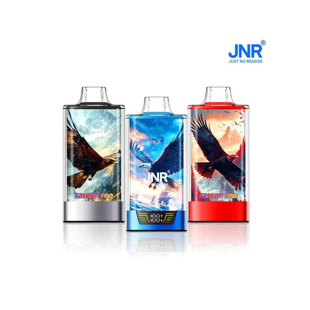 Puff JNR Falcon Pro 28K — 28 000 Bouffées Rechargeable avec Écran Intelligent