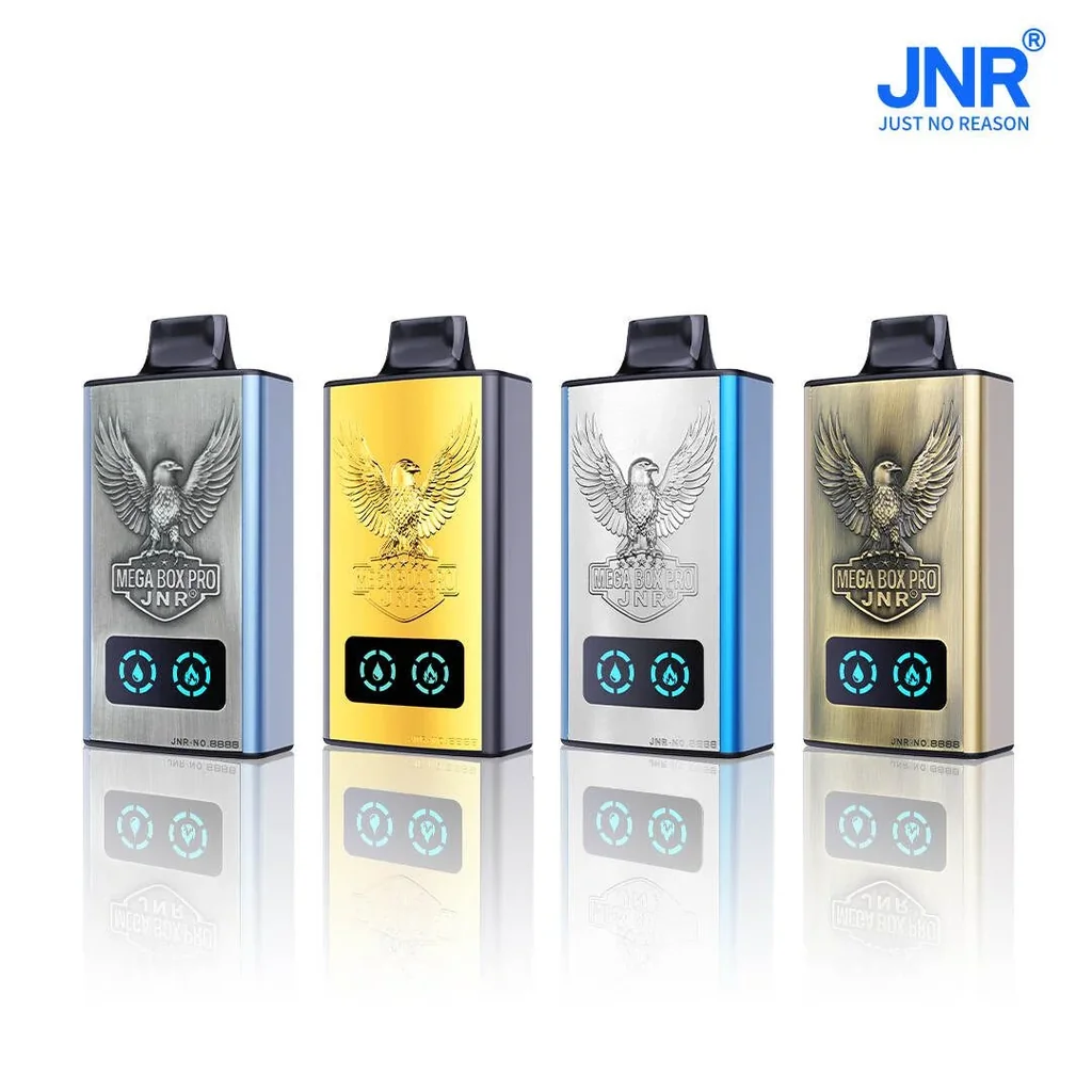 Puff JNR Mega Box 50K — Tirage MTL Serré, 50 000 Bouffées Rechargeable