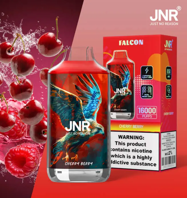 Goût JNR Puff Cherry Berry : L’Équilibre Rouge Parfait